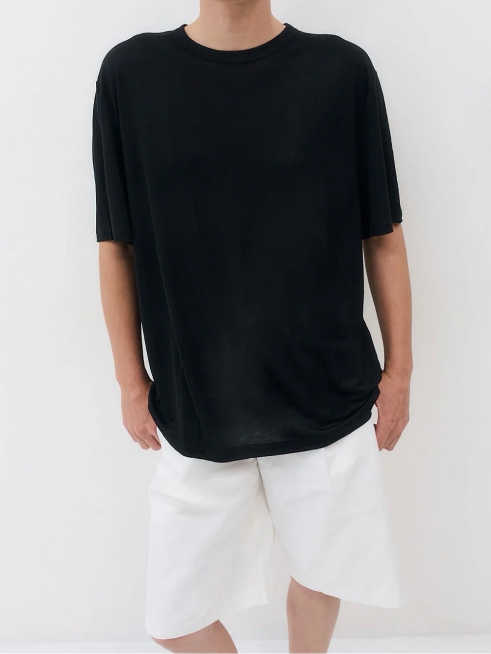 De Rococo Oversized Crew Neck T Shirt